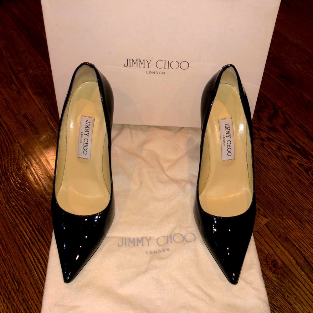 Jimm CHOO Abel Patent Leather Pump